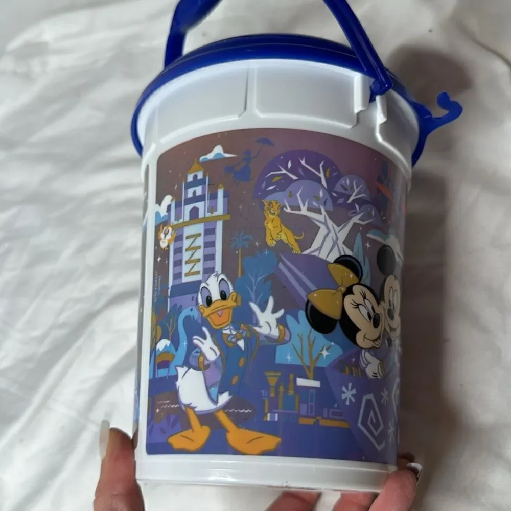 Disney World 50th Anniversary Popcorn Bucket.
